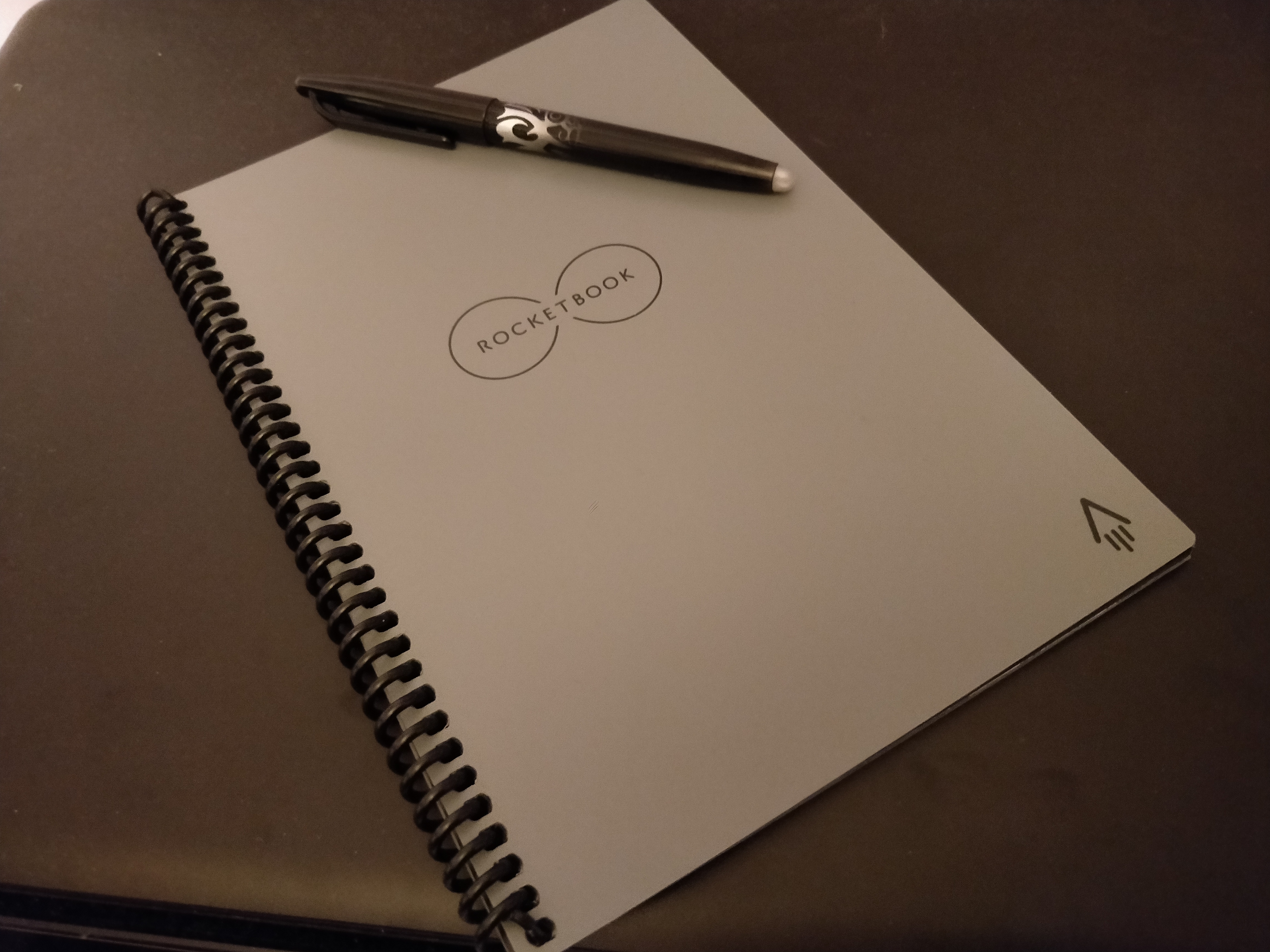 Rocketbook Core notepad and pen